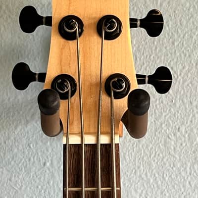 Kala U•BASS® Solidbody Left Handed - Jet Black image 3