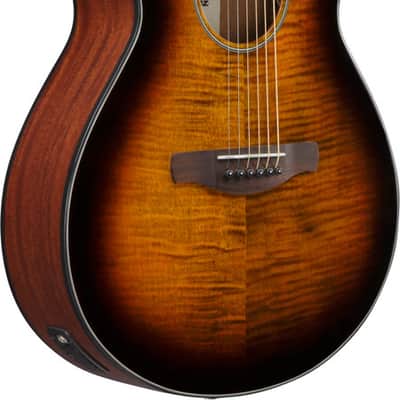 Ibanez AEG70LTIH Acoustic Electric Guitar Left Handed - Tiger Burst (AEG70LTIH) image 2