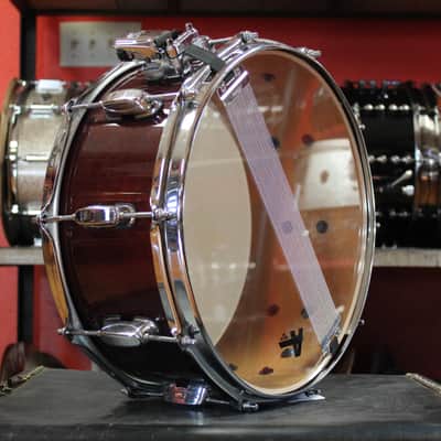 Tama 6.5x14 Artwood Birch Snare Drum in Cherry Wine Lacquer image 5