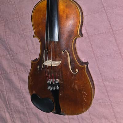 Vintage1922 American 4/4 Violin by FE Beardsley Traverse City Michigan Branded image 2