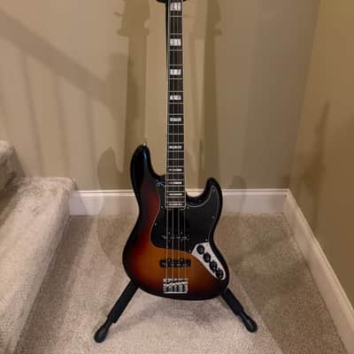 Fender American Elite Jazz Bass with Ebony Fretboard 2016- 2019 - 3-Color Sunburst image 2