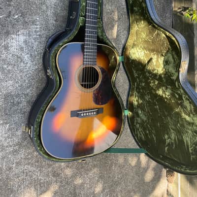 Pre-War Guitar Co OM Brazilian 2023 - Shade Top / Herringbone image 19