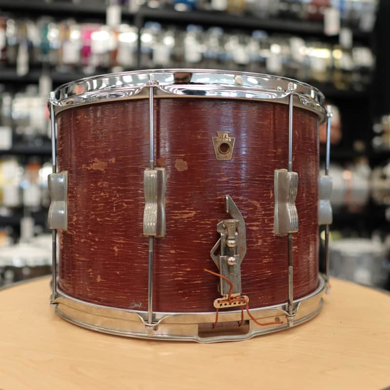 Vintage 1957 WFL 10x14" Snare Drum image 1