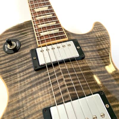 Gibson Les Paul Chad Kroeger Signature Blackwater 2010 Trans Black image 8