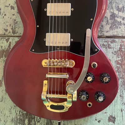 Early 1970s Citation SG (Ampeg Stuper Stud) - MIJ - Maxon Humbuckers - OHSC - Very Nice image 4