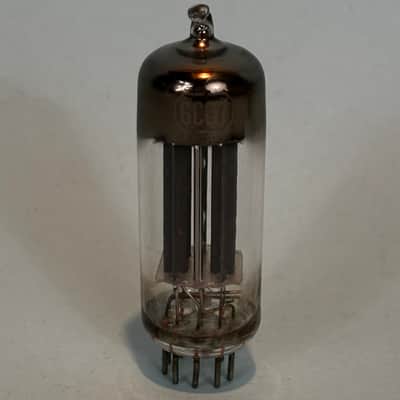 RCA 6CG7 6FQ7 Vintage Gray Plate Halo Getter Tube! T425 image 1