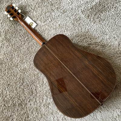 Red 41 Inch Acoustic Guitar, Spruce Mahogany Body, Rosewood Fingerboard Neck image 3