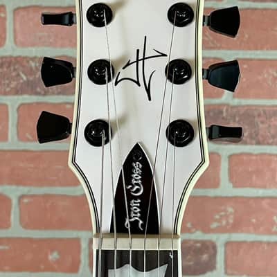 ESP LTD Signature Series James Hetfield Iron Cross Electric Guitar - Snow White image 8