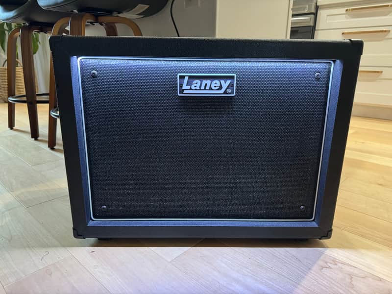 Laney LFR-112 Full Range 1x12" 400-Watt Active Guitar Cabinet 2018 - Black image 1