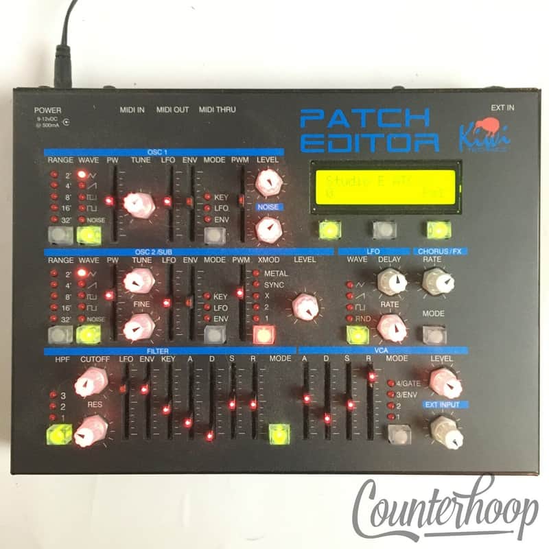Kiwi Technics Patch Editor Hardware Synth Controller KiwiTechnics MIDI PG300 MPG image 1