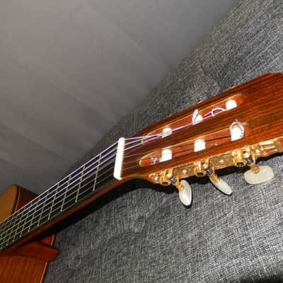 HAND MADE IN 2001 - TAKAMINE No10 - SWEET AND POWERFUL CLASSICAL GUITAR image 15