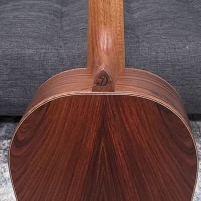Dowina Cocobola Bona Vida Acoustic Guitar Old Stock Sitka/Cocobolo Parlor Sized with Custom Italian Hardshell Case image 21
