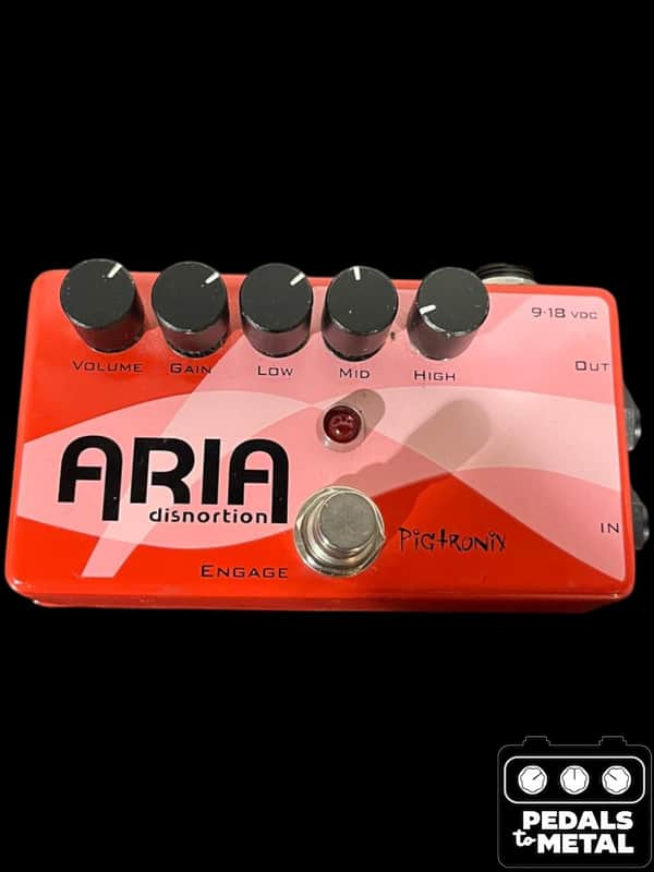 Pigtronix Aria Disnortion 2010s - Red - X16951 image 1