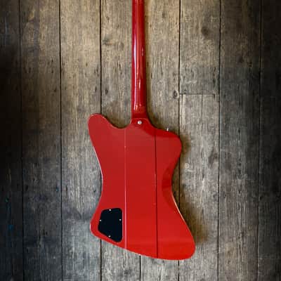 2022- 1963 Firebird V Reissue with Maestro Vibrola Light Aged Cardinal Red Murphy Lab image 4