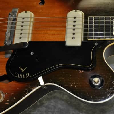 Guild Archtop model X-175 1960 - Sunburst image 5