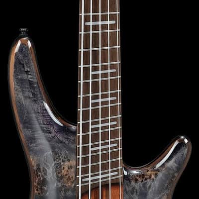 Ibanez SRMS805 SR Bass Workshop 5 String Electric Bass. Tropical Seafloor image 5
