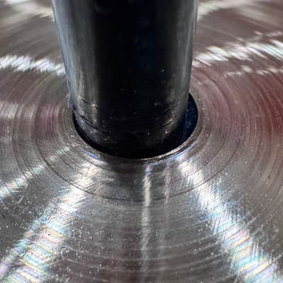 ‡‡‡Used Paiste 15" 2002 Heavy Hi-Hat Cymbals (Pair) - 90's Black Label Reissue In Excellent Condition‡‡‡ image 6