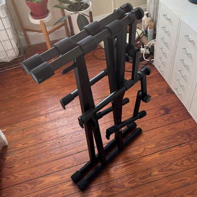 On-Stage Stands OSS Extreme 430 3-Tier Adjustable Keyboard Stand image 3