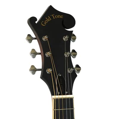 Gold Tone F-Style 6-String Acoustic Electric Mandolin-Guitar w/ Hard Case image 6