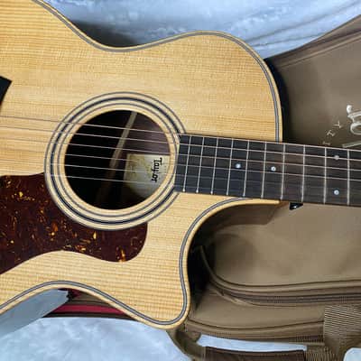 NEW! Taylor 414ce Studio Acoustic-Electric Guitar - Natural - 4.7lbs - Authorized Dealer - Serial # 2210235174 image 2