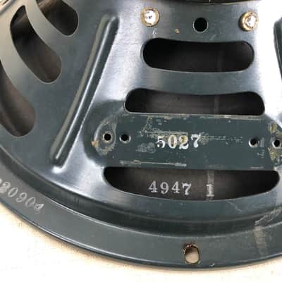 Vintage 1959 Jensen 12" Alnico 5 PM Concert Series Speaker Needs Recone 1950's image 4