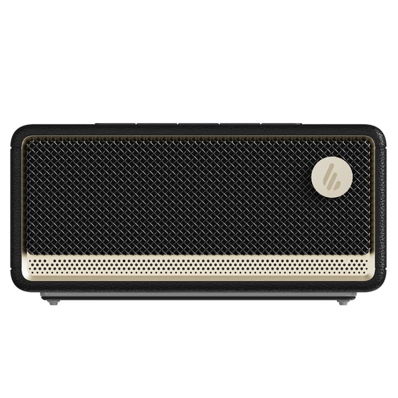 Edifier Bluetooth Speaker, Portable with Stereo Pairing, IP66 Dustproof & Waterproof 9H Playtime BT5.4 34W RMS Dual Device Connection Ambient Light for Home Party Outdoor Beach – Black image 1