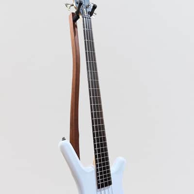 Warwick RockBass Corvette Basic 4 String Active Electric Bass Guitar - White image 5