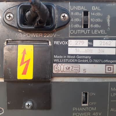 Revox C279 1980 - mixing console image 18