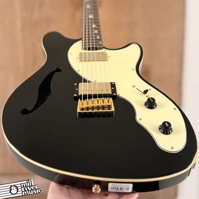 Cave & Canary Solaris Baritone 2025 Black w/ Original Tweed Gig Bag – Used image 6
