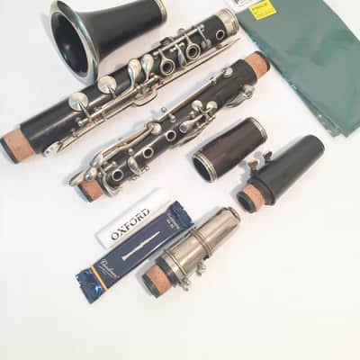 Pourcelle Bb Albert Clarinet High Pitch A454 Restored with Case-Wood Mouthpiece image 3