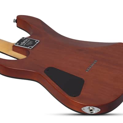 Schecter Omen Extreme-II guitar in Gold Rush image 5