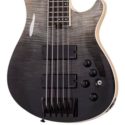 Schecter SLS Elite-5 Black Fade Burst image 1