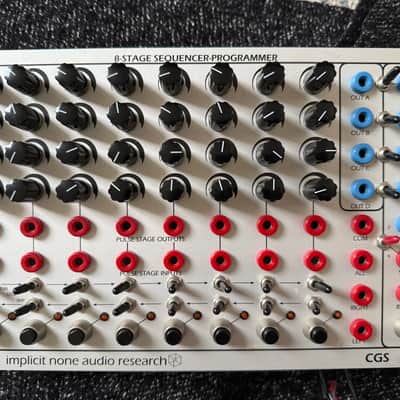 Implicit None Audio Research / Serge / Loudest Warning 4U 8 Stage Sequencer/Programmer with Switch image 1