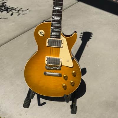 Gibson Les Paul 59 Standard Murphy Lab Heavy Aged Lemon Busrt - Murphy Lab Heavy Aged Lemon Burst image 1
