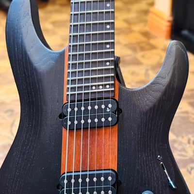 Schecter Rob Scallon Signature C-7 Multiscale 2022 - Present Satin Dark Roast image 5