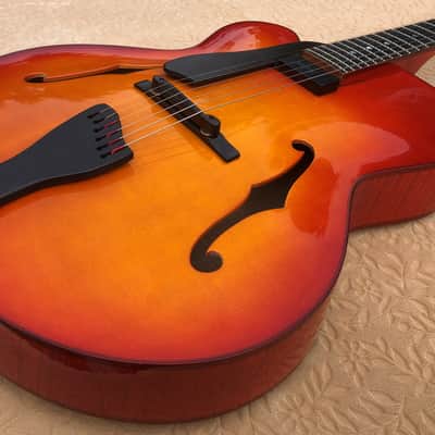 Left Handed Walsh 17" Archtop  Sienna Burst image 8
