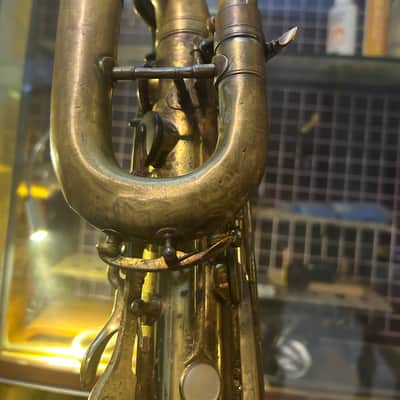 Buescher Big B Baritone Saxophone 34xxx - 1961 image 16
