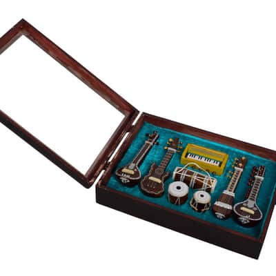 Handmade Miniature Musical Instrument, Wall Hanging, Home Decoration, For Home Office Assoted image 5