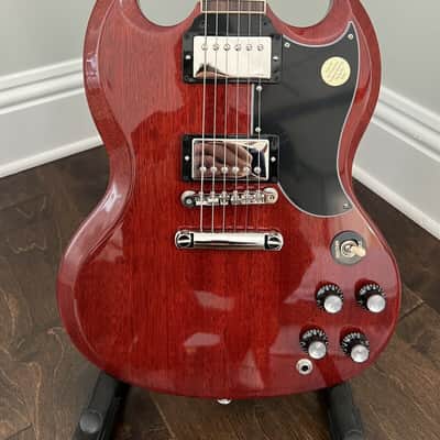 2021 Gibson SG Standard '61 guitar Vintage Cherry Original Case MINT! image 1