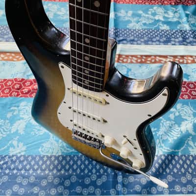 Fender Stratocaster 1969 – Original 3-Tone Sunburst – CBS Era – Player’s Vintage Bild 18