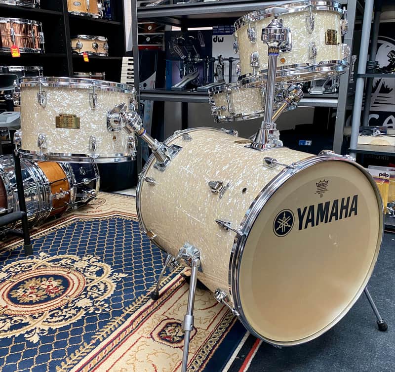 Yamaha Hipgig Sr. Al Foster Signature Series Drum set Hip Gig Marine Pearl image 1