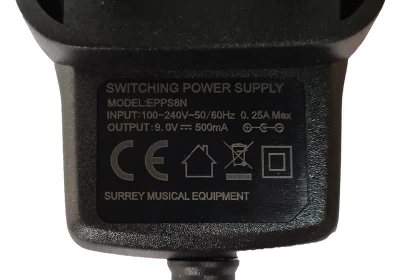 Power Supply Replacement for BOSS GT-1 GUITAR EFFECTS PROCESSOR PEDAL ADAPTER UK 9V image 1