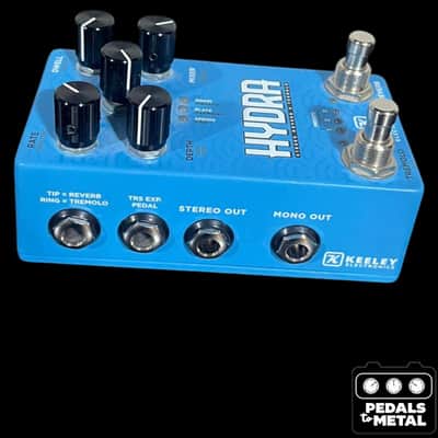 Keeley Hydra Stereo Reverb & Tremolo 2020 - Present - Blue - X16174 image 6
