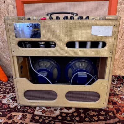 Vintage 1991 Fender Bassman 5F6-A 4x10 Tweed RI Valve Amplifier *Ex Eric Clapton* image 12