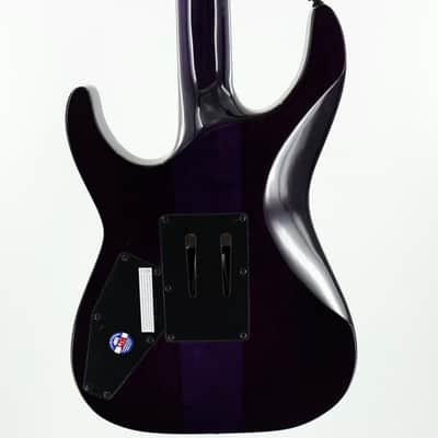 ESP LTD Andy LaRocque ALR-II Signature Guitar w/ Seymour Duncan Pickups & Hardshell Case - See-Thru Purple image 11