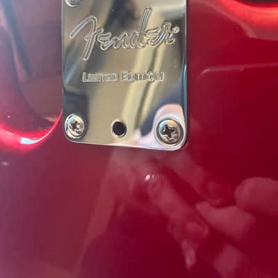 Fender Limited Edition Parallel Universe Series Jaguar Strat 2018 - Candy Apple Red image 5