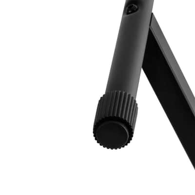 On-Stage KS7190 Classic Single-X Keyboard Stand - Black image 2