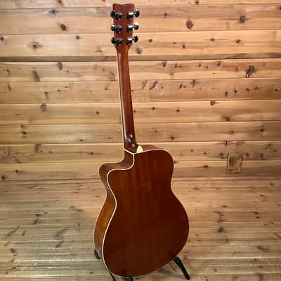 Yamaha FSC-TA TransAcoustic Guitar - Vintage Tint image 5