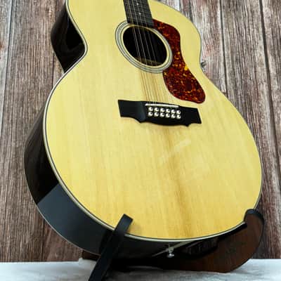 GUILD F-1512 Natural 12 String Jumbo w/ Premium Gig Bag image 1