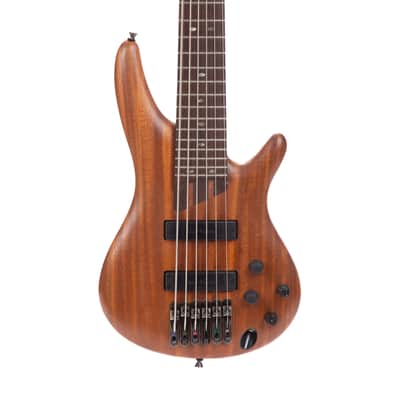 2004 Ibanez SR3006E-SOL Prestige 6-String Bass, Stained Oil, F041XXXX image 4